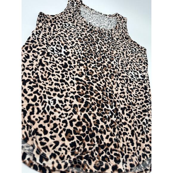 Maurices | Sleeveless Blouse | Women’s | M | Cheetah Print | Flowy Tank - Picture 2 of 5
